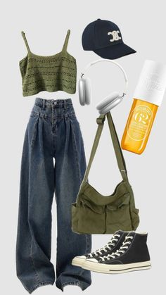 Sandwich Method Outfit, Libra Fashion, Thrift Store Outfits, Skandinavian Fashion, Earthy Outfits, Outfit Inspo Casual, Casual Day Outfits, Mode Inspo