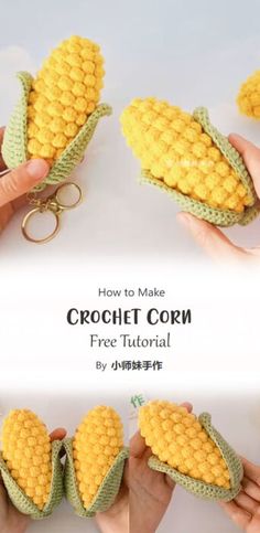 how to make crochet corn free pattern