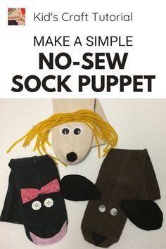 How To Make Socks, Sock Puppet, Mismatched Socks, Glove Puppets