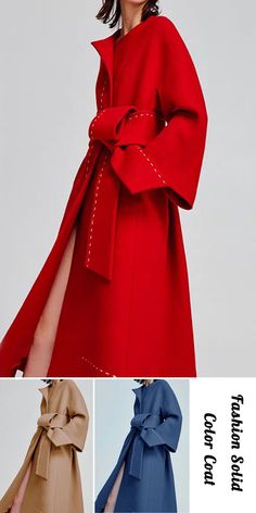 Long Wool Coat Women, Moda Paris, Ladies Dress, And Dresses, Winter Fashion Outfits, Modest Fashion