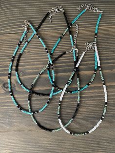 Western Bar Necklace, Beachy Jewellery, Western Things, Western Fashion Jewelry, Rodeo Jewelry, Beaded Items, Country Aesthetic, Hand Beaded Necklace, Necklace Inspiration