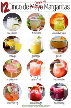 the 12 drinks that are perfect for margaritas