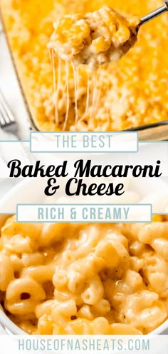 the best baked macaroni and cheese recipe