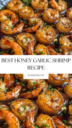 the best honey garlic shrimp recipe