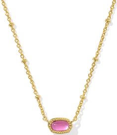 From Kendra Scott&#x2C; this necklace features: Short pendant necklace14k gold plated or rhodium over brassLobster clasp w/adjustable slider bead closureApprox. 15" L +4" extenderImported. Short Pendant Necklace, Gold Shorts, Bow Necklace, Accessories Jewelry Necklace, Dillard's, Gold Pendant Necklace, Kendra Scott, Gold Plate, Jewelry Accessories