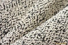 black and white speckled animal print fabric