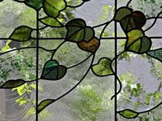 Leadlight Windows, Dream House Aesthetic, Blue Sargent, Ivy Leaves, Stained Glass Pattern, Green Ivy, Glass Pattern, Stained Glass Window, Fairy Houses