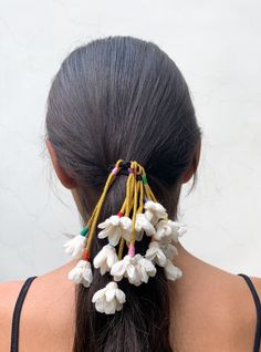 Bridal Flower Jewellery, Hair Styls, Laugh More, Fabric Jewellery, Hair Rubber Bands, Hair Jewellery