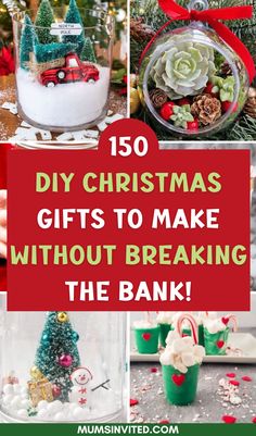 christmas gifts to make without breaking the bank