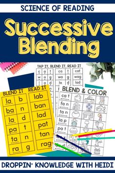 Blending sounds together! 

If you have ever taught a child to read, I know you have experienced the stress of blending words! The child says the sounds, blends them together, but then says a completely different word!

If this has ever happened to you, this resource is for you.

Follow ↗️ for all things Science of Reading! Successive Blending, Blending Cvc Words, Blending Words, Blending Sounds, Blend Words, Science Of Reading, Phonics Reading, Independent Work, Different Words