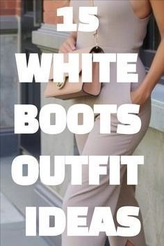 Outfits With White Boots Winter, Flat Ankle Boots Outfit, White Booties Outfit Fall, Outfits With White Boots, White Booties Outfit, Booties Outfit Fall, Boots Outfit Ideas, White Boots Outfit, Fall Boots Outfit