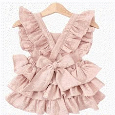 Baby Girl Criss-Cross Romper - Momorii Baby Ruffle Romper, Ruffle Layered Dress, Baby Fits, Layered Dress, Baby Comforter, Bubble Romper, Layer Dress, Baby Outfit