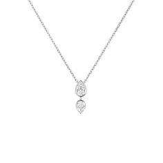 Joséphine Ronde d'Aigrettes pendant White Gold - 083851 - Chaumet Chaumet Engagement Ring, Chaumet Necklace, Empress Josephine, Crocodile Bags, Vs Diamond, Gold Platinum, White Ring, 1 Carat, Brilliant Cut Diamond