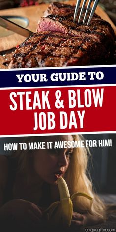 Your Guide to Steak and Blowjob Day | March 14th Men's Holiday | Celebrate Men | Funny Holidays | BJ Day Gifts #giftsformen #steakandbjday #sexy #valentinesday Steak Lover Gifts, Steak Gift, Funny Holidays, Mens Holiday, Holiday Humor, Engagement Gifts, Gifts For Men