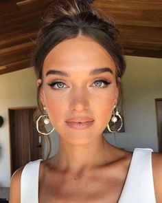 Trucco Glam, Halloween Make-up Looks, Wedding Hairstyles And Makeup, Mekap Mata, Bridesmaid Hair Makeup, Bridal Makeup Natural, Wedding Day Makeup, Beauty Make-up, Makijaż Smokey Eye