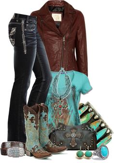 Miss Me's and cowboy boots. Lane Cowboy Boots, Mode Country, Mode Rockabilly, Mode Tips, Mode Hippie, Country Style Outfits, Cute Country Outfits, Country Girls Outfits, Estilo Country