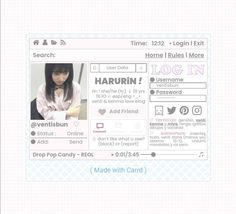 an image of a woman's id card on her computer screen with the name haruin