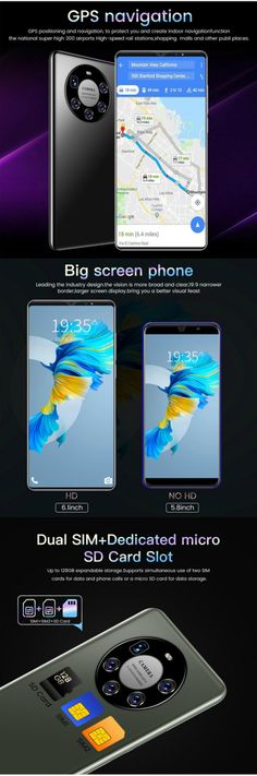 an advertisement for the samsung phone is shown