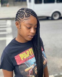 32 Lemonade Braids That Will Totally Inspire You Lemonade Braids Styles, Canerow Hairstyles, Braids Inspiration, Sassy Hairstyles, Abs Excercise, Short Box Braids Hairstyles