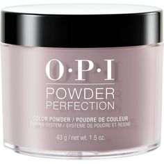 OPI Powder Perfection - Color Dipping Powder - Taupe-less Beach / 1.5 oz. Opi Dip Powder Colors, Nail Dip Colors, Opi Powder Perfection, Nail Dipping Powder Colors, Dip Colors, Dip Powder Colors, Dip Nail Colors, Overnight Beauty Tips, Sns Nails Colors