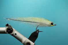 a close up of a fishing lure in the water