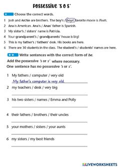 the worksheet for an esl lesson on how to use words and numbers