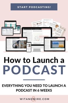 Have a great podcast idea and wondering how to start a podcast for beginners?  You're not alone!  Figuring out the best podcasting equipment, how to launch a podcast and the best podcasting tips can be overwhelming.  Take this podcasting course to learn exactly how to launch a podcast, fast!  Bring your podcast idea to life, learn how! starting a podcast 2022 I how to podcast I podcast launch checklist Podcast Launch, Podcasting Tips, Launch Checklist, Book Smart, Starting A Podcast, You're Not Alone, Strategic Planning, Free Training