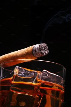 Cigars And Whiskey Aesthetic, Cigars Photography, Whiskey Aesthetic, Whiskey On The Rocks, Glass Of Whiskey, The Darkest Temptation, Darkest Temptation, Whiskey Lounge