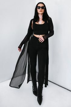 Foxblood Shop, Dark Feminine Style, Summer Goth, All Black Looks, Looks Black, Goth Outfits, Alternative Outfits, Edgy Outfits, Dark Fashion