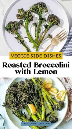 Roasted broccolini is delicious when cooked until crisp with garlic, olive oil, salt, pepper, and a squeeze of lemon. This simple and versatile side dish is perfect for any meal and as a holiday side dish. If you're seeking an easy, healthy broccolini recipe that works as a main or a tasty side, this roasted broccolini is a must-try. Add it to your roasted vegetable recipes for a quick, side dish that's both healthy and easy to make. It's a great addition to your list of side dish ideas! Broccolini Recipe, Side Dish Ideas, Roasted Broccolini, Tenderstem Broccoli, Roasted Sprouts, Holiday Side Dish, Roasted Vegetable Recipes, Dish Ideas