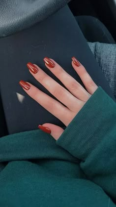 30+ Fall Nail Art Ideas and Smokin' Autumn Colors 2024 - HubPages November Nails Colors, Red Orange Nails, Orange Acrylic Nails, Money Nails, Orange Nail Designs, August Nails, Simple Fall Nails, September Nails, Trendy Nail Designs