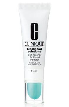 Free shipping and returns on Clinique Blackhead Solutions Self-Heating Blackhead Extractor at Nordstrom.com. What it is: A self-heating treatment that helps provide a 93% reduction in blackheads after six weeks of use.What it does: This gentle yet effective treatment extracts blackheads without pain, squeezing or causing damage to skin. When mixed with water, the unique formula develops a warming sensation that gently opens clogged pores for an easy re Remedies For Oily Skin, Home Made Remedies, Salicylic Acid Acne, Home Remedy For Cough, After Six, Healthy Advice, Natural Antibiotics, Baking Soda Shampoo, Cold Home Remedies