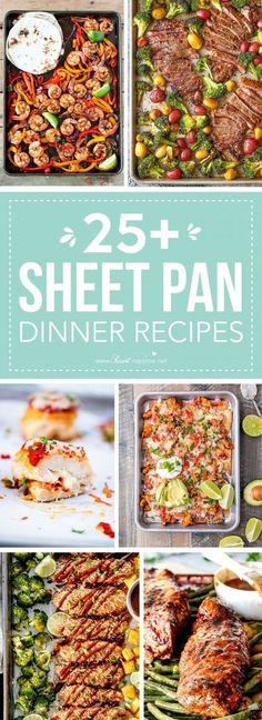 25 + sheet pan dinner recipes