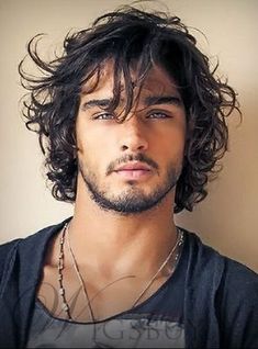 Wavy Hair Men, Men's Wigs, Mens Wigs, Easy Hairstyles For Medium Hair, Midlength Haircuts, Corte De Cabelo Masculino, Short Hair Styles Easy, Long Curly Hair