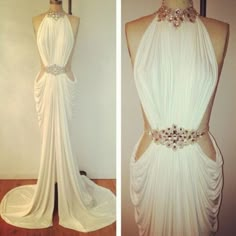 Beautiful Godesss Dresss I Have Multiple Sizes Please Send A Message And Let Me Know Your Size Before Ordering. Please Note It Will Take Approximately 2 Weeks To Ship. White Prom, Michael Costello, Goddess Dress, White Prom Dress, White Chiffon, High Quality Dress, Long Prom Dress, Dress Plus Size, Prom Dresses Long