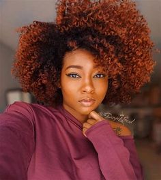 Copper Hair Color On Dark Skin. There are any references about Copper Hair Color On Dark Skin in here. you can look below. I hope this article about Copper Hair Color On Dark Skin can be useful for you. Please remember that this article is for reference purposes only. #copper #hair #color #on #dark #skin Fresh Hairstyles, Hair Color For Dark Skin, Puffy Hair, Cabello Afro Natural, Exotic Hairstyles, Hair Color Orange, Red Curly Hair, Dyed Natural Hair, Copper Hair Color