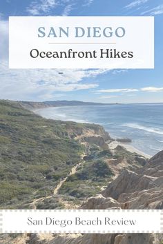 the cover of san diego's oceanfront hikes