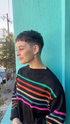 Shaved Pixie, Short Shaved Hairstyles, Shaved Hair Designs, Buzzed Hair, Really Short Hair, Very Short Haircuts, Hair Inspiration Short