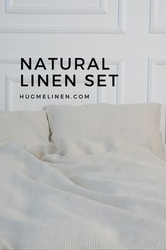 Enjoy all-season comfort with our premium linen bedding set. Lightweight yet cozy, it regulates temperature for restful sleep. Choose from a variety of colors to complete your bedroom look Striped Duvet, Striped Duvet Covers, Designer Bedding Sets, Pillow Cover Design, Linen Set