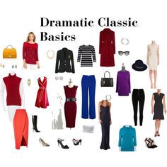 A fashion look from March 2016 featuring Nipon Boutique dresses, Elie Tahari dresses and T By Alexander Wang gowns. Browse and shop related looks. Dramatic Classic Style Outfits, Dramatic Classic Style, Dc Kibbe, Soft Classic Kibbe