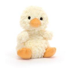 YUMMY DUCKLING BY JELLYCAT Jellycat Dolls & Stuffed Animals Bonjour Fete - Party Supplies Duck Stuffed Animal, Egg Yellow, Stuffed Animal Cat, Dessin Adorable, The Pond