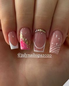 Coco Nails, Heart Nail Designs, Pink Ombre Nails, Spring Nail Designs, Brighter Days