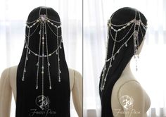 Chain Headdress, Cape Tutorial, Crown Tutorial, How To Make Metal, Bolero Pattern, Scale Mail, Hair Chain, Head Dress