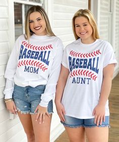 Our personalized graphic tees are so cute and make great personalized gifts! This Baseball Family Graphic Tee is perfect for cheering on your favorite player throughout the season! Choose what name you want on the shirt! Pairs perfectly with jeans or denim shorts and even our personalized leggings!

GILDAN
Short Sleeve - 6.0 oz. pre-shrunk 100% cotton
Long Sleeve - 6.0 oz. pre-shrunk 100% cotton
V-Neck - 4.5 oz. pre-shrunk 100% ring spun cotton
Tank Top - 5.3 oz. pre-shrunk 100% cotton
Sweatshir Family Graphic, Baseball Family, Baseball Graphic Tees, Game Day Shirts, Mom Tees, Baseball Mom, Cotton Tank Top, Color Shorts, Baseball Tee