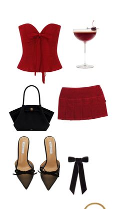 #workoutfit #fashion #fashionmoodboard #fashionstyle #vintagestyle #oldmoneystyle #classystyle #fashioninspo #clothesinspo #collegeoutfits #universityoutfit #nightoutoutfit #partyoutfit #casualoutfit #casual #casual style #classyoutfit #heels #heelsout #bootsoutfit #chicoutfit #schooloutfit #dayoutfit #sweateroutfit #jumperoutfit #dressoutfit #dress #sequintop #top #clothesinspo #sweedishstyle #oldmoney #goldjewellery #blackbows #nightoutfit Lux Fashion, Outfit Work, Cocktail Outfit, Red Cocktail, Effortlessly Chic Outfits, Fashion Mood Board, Cute Preppy Outfits, Mood Board Fashion, Red Outfit