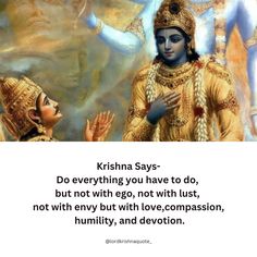 an image of the hindu god and his son in front of a painting with words on it