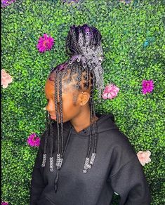 Bob Braids With Beads, Knotless W Beads, Short Braids With Beads, Faux Locs Marley Hair, Women Cornrows, Fav Hairstyles, Hair Braid Patterns, Black Kids Braids Hairstyles