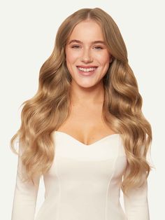 20 Dirty Blonde Halo® Luxy Hair Extensions - 20 (180g) Blonde Hair Caramel, Golden Honey Blonde Hair, Longer Thicker Hair, Luxy Hair Extensions, Color Rubio, Seamless Hair Extensions, Luxy Hair, Real Hair Wigs, Halo Hair Extensions