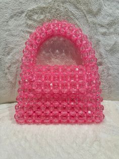 Elevate your style with handcrafted elegance Cheap Beaded Pink Shoulder Bag, Beaded Top Handle Bag As Fashion Accessory, Chic Beaded Top Handle Bag, Pink Beaded Tote Bag, Pink Beaded Bags For Daily Use, Beaded Rectangular Bag For Fashion Accessory, Rectangular Beaded Bag For Fashion Accessory, Rectangular Beaded Bag As Fashion Accessory, Trendy Beaded Bag As A Gift