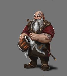 ArtStation - Dwarven Spirit Mender, James Green Dnd Dwarven, Fantasy Fighter, Dnd Campaign, Dnd Races, Fantasy Concept, Male Character, Fantasy Races